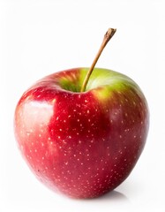 Fresh Envy Apple Isolated on White Background with Clipping Path