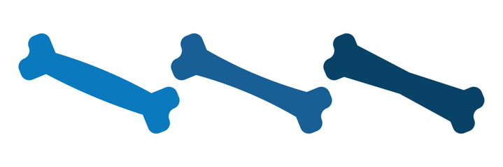 Dog bone icon vector art