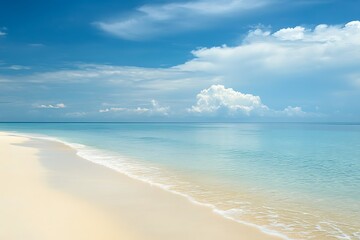 tranquil and meditative qualities of a white sand vista suggesting how such spots nurture deep reflection and a union with outdoors  
