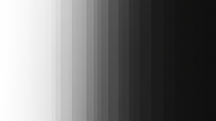 Obraz premium Abstract grayscale vertical stripes gradient background.