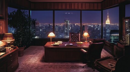 90s style office design