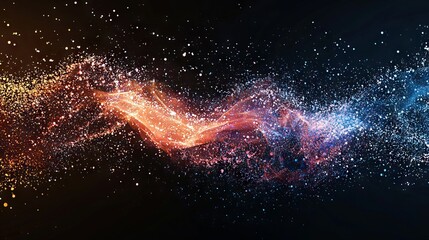 Molecule concept wallpaper