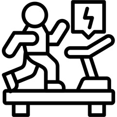 Treadmill icon