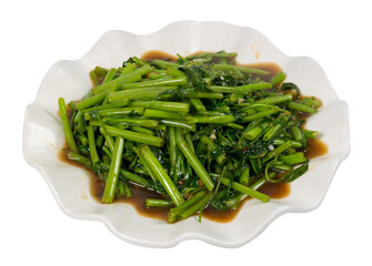 Stir-Fried Chinese Morning Glory
