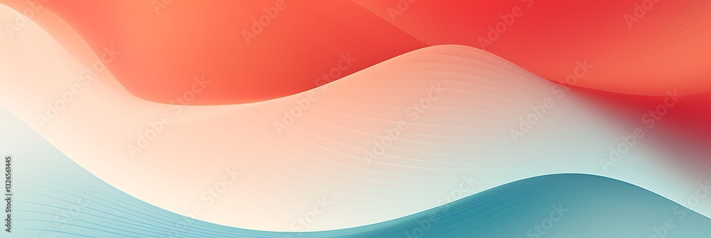 Poster abstract flowing waves of color: a mesmerizing and vibrant composition of swirling, gradient waves i
