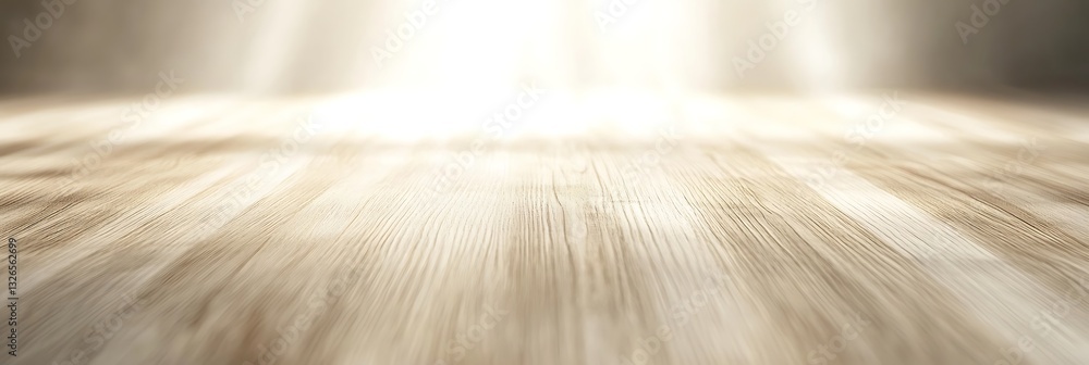 Poster light and texture: capturing an abstract composition of textured floorboards bathed in radiant light