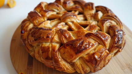 Fototapeta premium cinnamon roll pastry