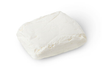Cottage cheese isolated on transparent background
