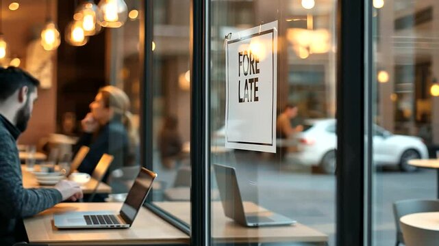 Startup team packing laptops for new office lease
