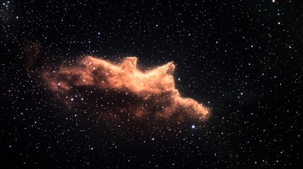 Fototapeta premium Celestial Nebula Cosmic Dust Stars and Galaxy Background