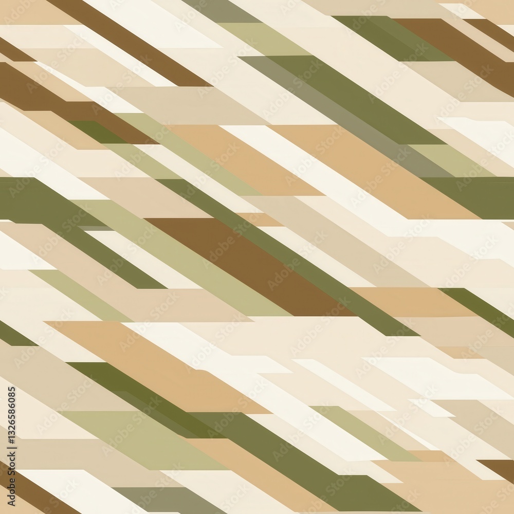 Poster clean diagonal stripe pattern with alternating muted tones in elegant design for modern decor