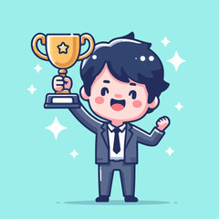 someone gets the best employee award