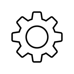 gear icon vector