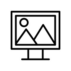 computer monitor icon