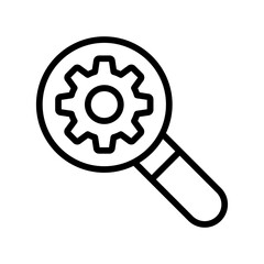 gear icon vector illustration