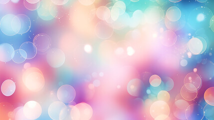 abstrakcja, bokeh, tło, rozmycie, kolorowe światła, estetyczne, delikatny, pastelowe barwy, nowoczesny design, sztuka cyfrowa, gradient, efekt świetlny, harmonia kolorów, ciepłe kolory, chłodne kolory