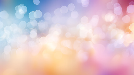 abstrakcja, bokeh, tło, rozmycie, kolorowe światła, estetyczne, delikatny, pastelowe barwy, nowoczesny design, sztuka cyfrowa, gradient, efekt świetlny, harmonia kolorów, ciepłe kolory, chłodne kolory