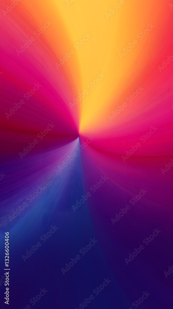 Aufkleber colorful abstract background merging vibrant colors with motion blur effect
