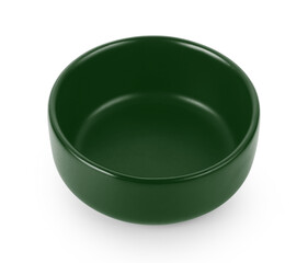 empty bowl isolated on white background