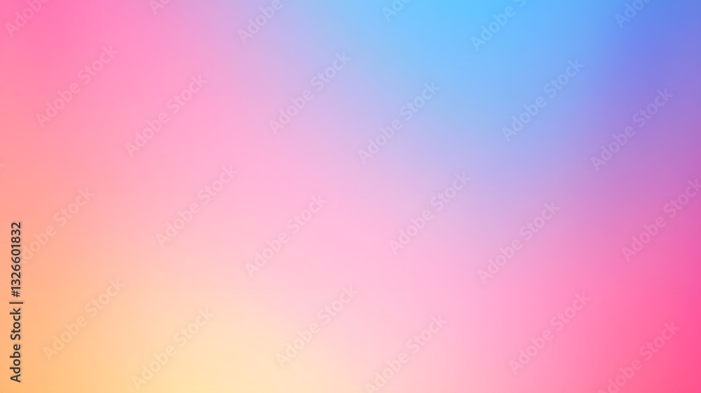 Poster Pastel colors creating smooth gradient background for design