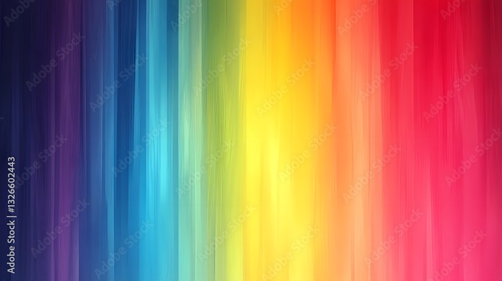 Poster Smooth color transitions creating a vibrant and energetic backdrop