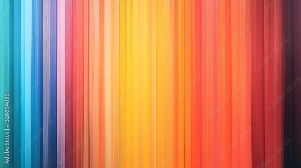 Aufkleber colorful spectrum lines creating vibrant abstract background