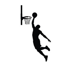 basketball player silhouette