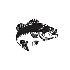vector illustration of a fish