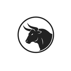cow icon vector illustration
