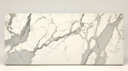 White marble slab