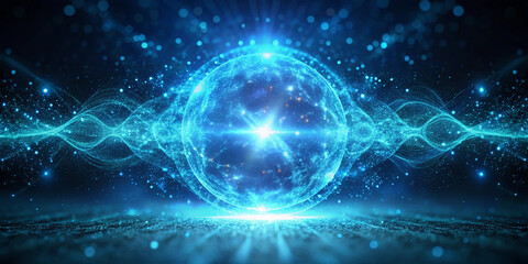 visualization of wave particle generative ai