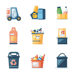 Recycling Containers and Transport: Environmental Conservation Concepts