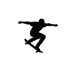 jumping man silhouette