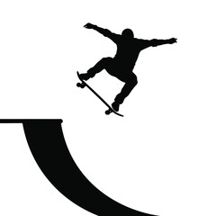 man jumping on the trampoline