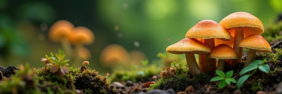 Psilocybe cubensis mushrooms growing in clusters, biology, species, wild