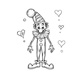 Whimsical Clown: A Joyful Circus Performer
Playful Jester: Bringing Laughter with Hearts
Festive Clown: A Cartoon Character Full of Fun
Creative Illustration: The Happy Clown's Adventure
Imaginative A