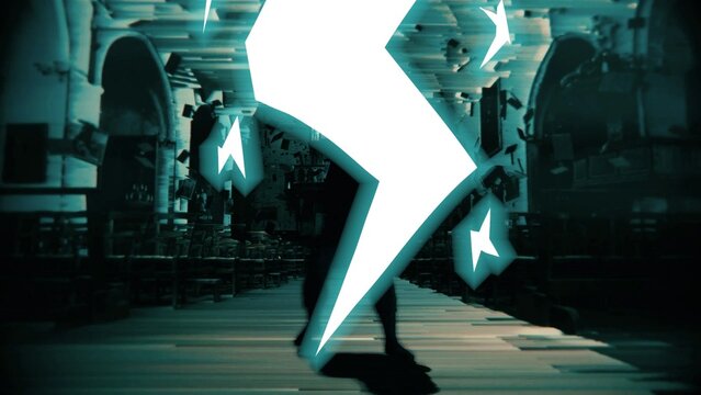 Anime Epic Lightning Cartoon Transition