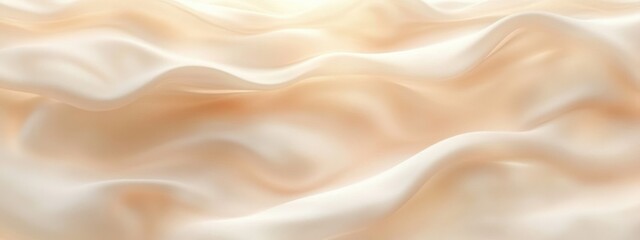 Obraz premium Soft Beige Texture Dreamy Ethereal Background Smooth Silky Surface Pastel Tones Minimalist Art Gradation Calm Aesthetic