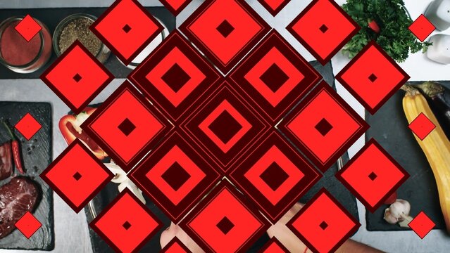 Diamond Shaped Dynamic Transition