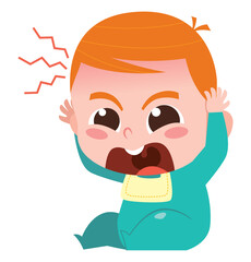 Baby Crying with Headache