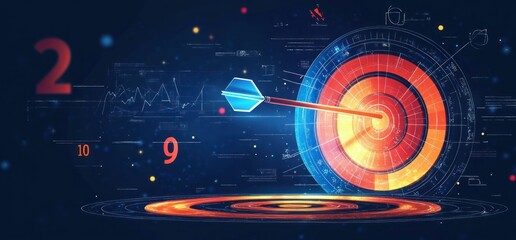 2025 Business Plan Goal Strategy Financial Success New Year Action Target Achievement Development Objectives