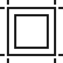 Fototapeta premium edit canvas flat line web icon concept