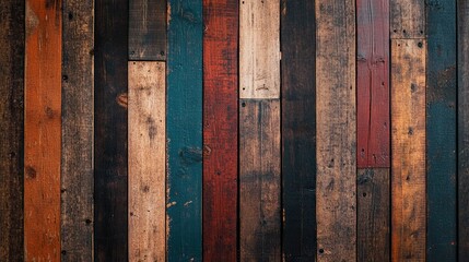 a rustic wood panel background with rustic colors,generate AI