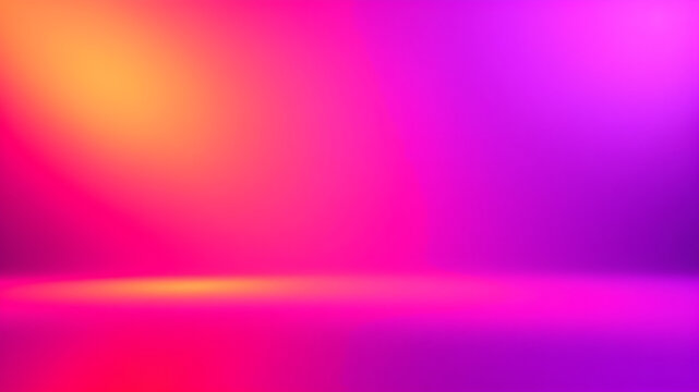 Vibrant purple and orange gradient background with a smooth, glowing transition. Perfect for party posters, nightclub flyers, and modern event branding