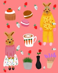 easter seamless pattern