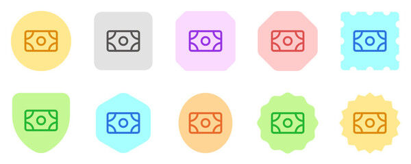 Editable cash, payment, banknote vector icon. Part of a big icon set family. Finance, business, investment, accounting. Perfect for web and app interfaces, presentations, infographics, etc