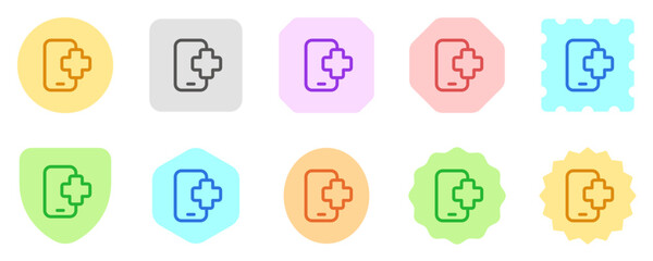 Editable medical app vector icon. Part of a big icon set family. Perfect for web and app interfaces, presentations, infographics, etc