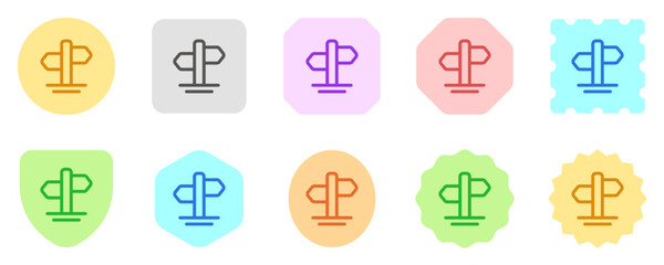 Editable wayfinding vector icon. Part of a big icon set family. Perfect for web and app interfaces, presentations, infographics, etc