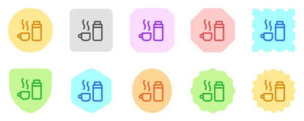 Editable thermos warm water vector icon. Part of a big icon set family. Perfect for web and app interfaces, presentations, infographics, etc