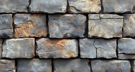 Fototapeta premium Seamless Concrete Brick Pattern Textured Pavement Floor Interlocking Slab Sidewalk Cobblestone Pathway